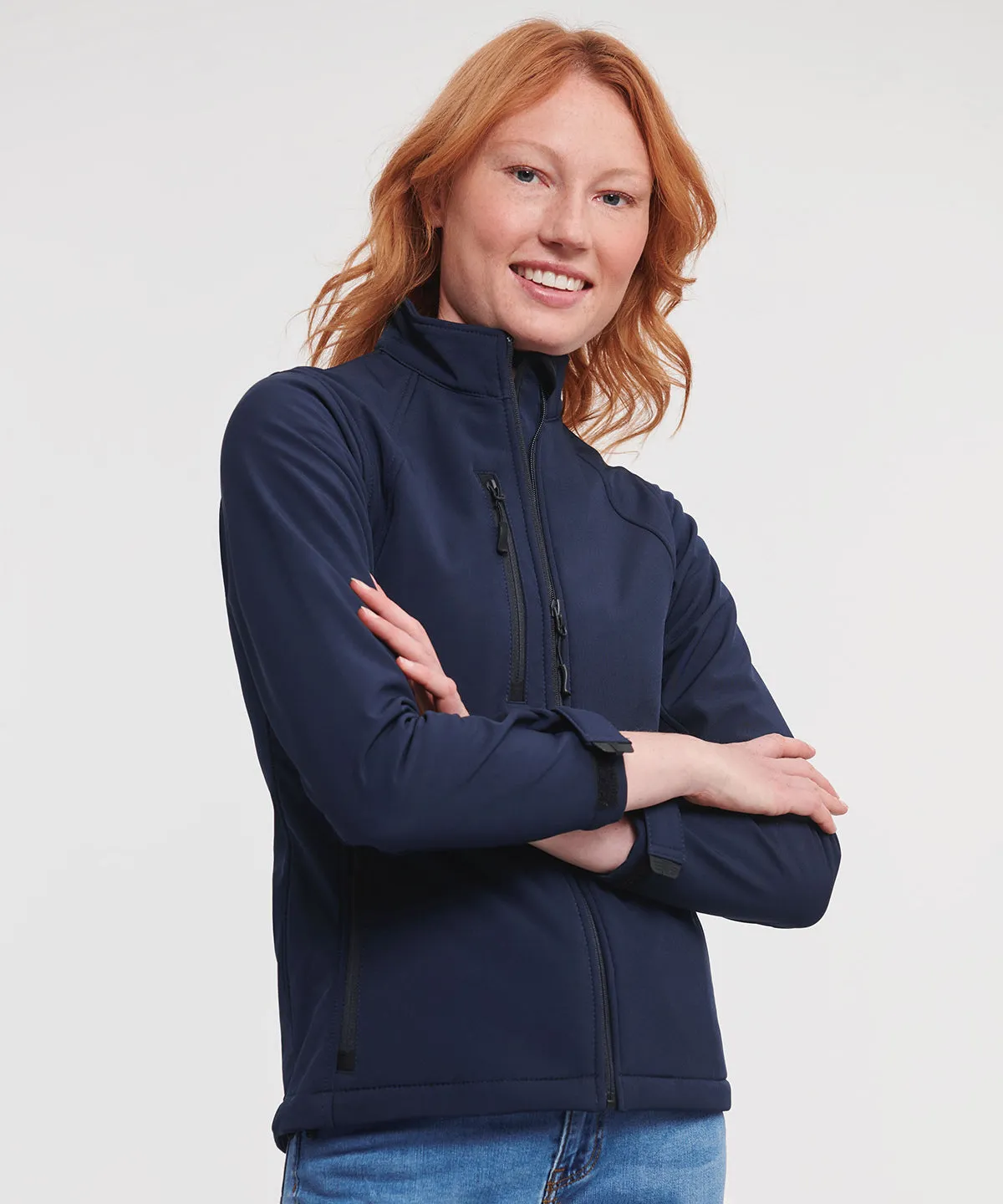 Azure Blue - Women's softshell jacket