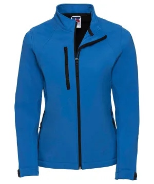 Azure Blue - Women's softshell jacket