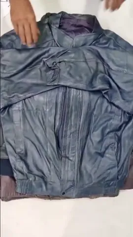 Baggy leather jackets
