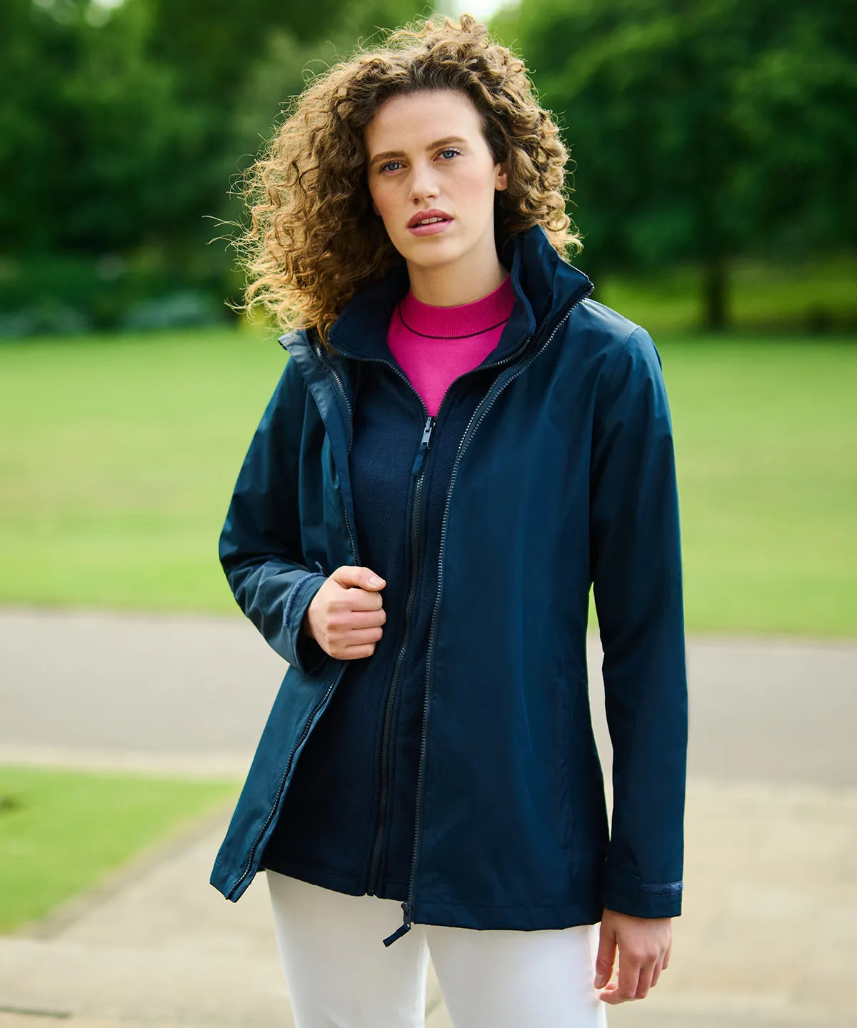 Black - Women's classic 3-in-1 jacket