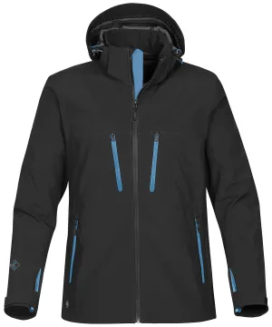 Black/Electric - Patrol technical softshell jacket