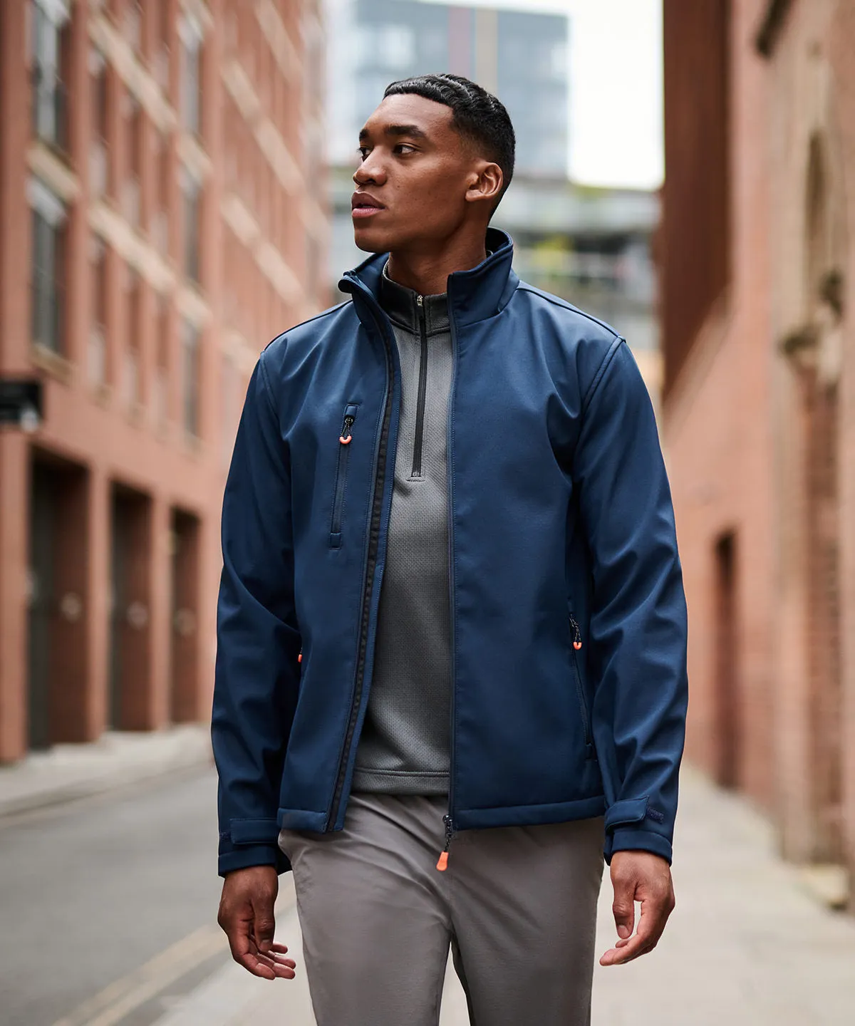 Black/Magma - Thermogen Powercell 5000 heated softshell jacket
