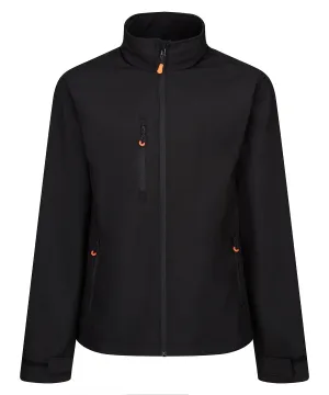 Black/Magma - Thermogen Powercell 5000 heated softshell jacket