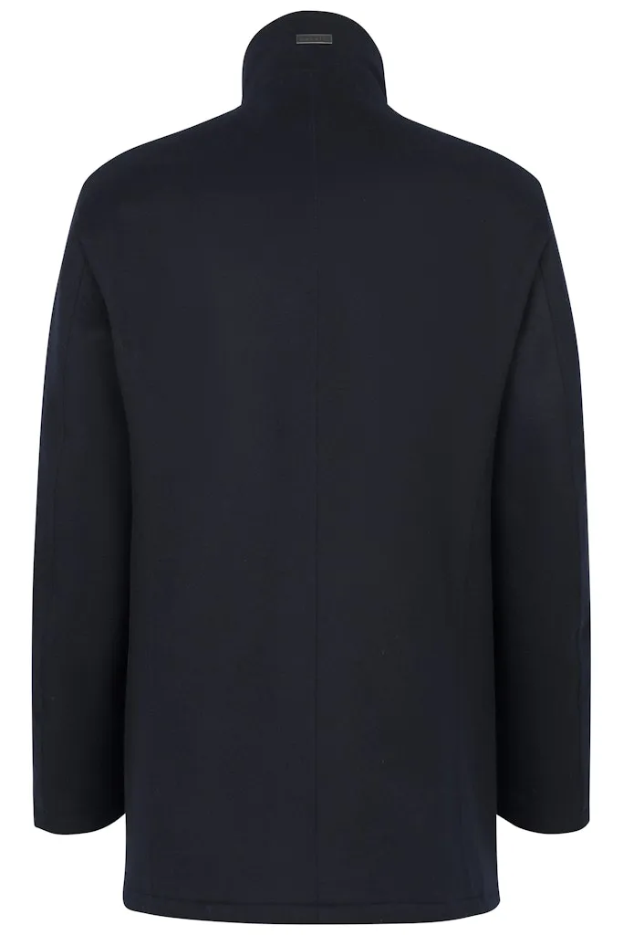 Bugatti - Rainseries Wool Coat, Navy