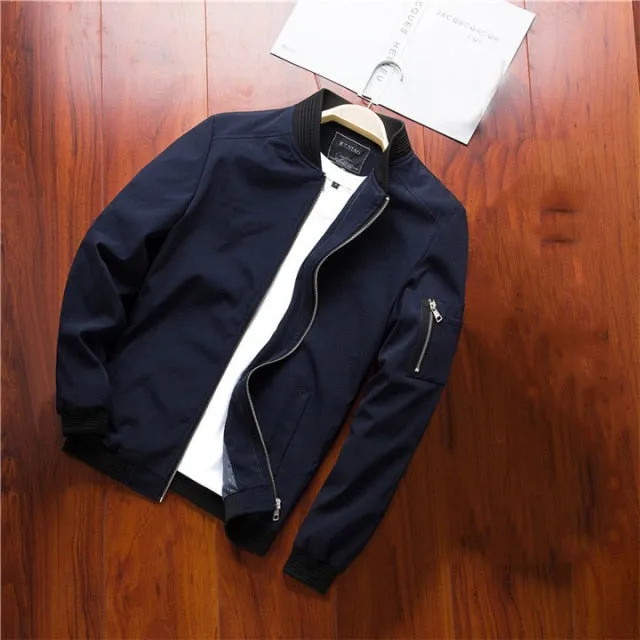 Casual Slim Bomber Jacket