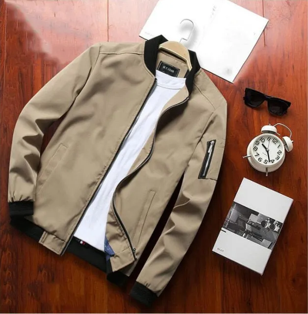 Casual Slim Bomber Jacket