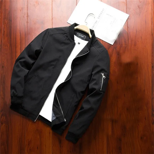 Casual Slim Bomber Jacket