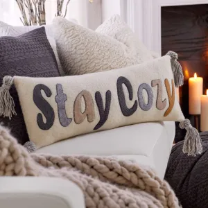 Coats & Clark Sewing Stay Cozy Pillow With Tassels