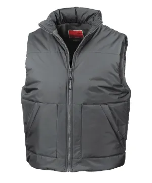 Dark Grey - Fleece-lined bodywarmer