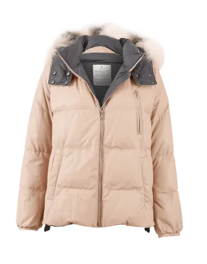 Leather Puffer Jacket
