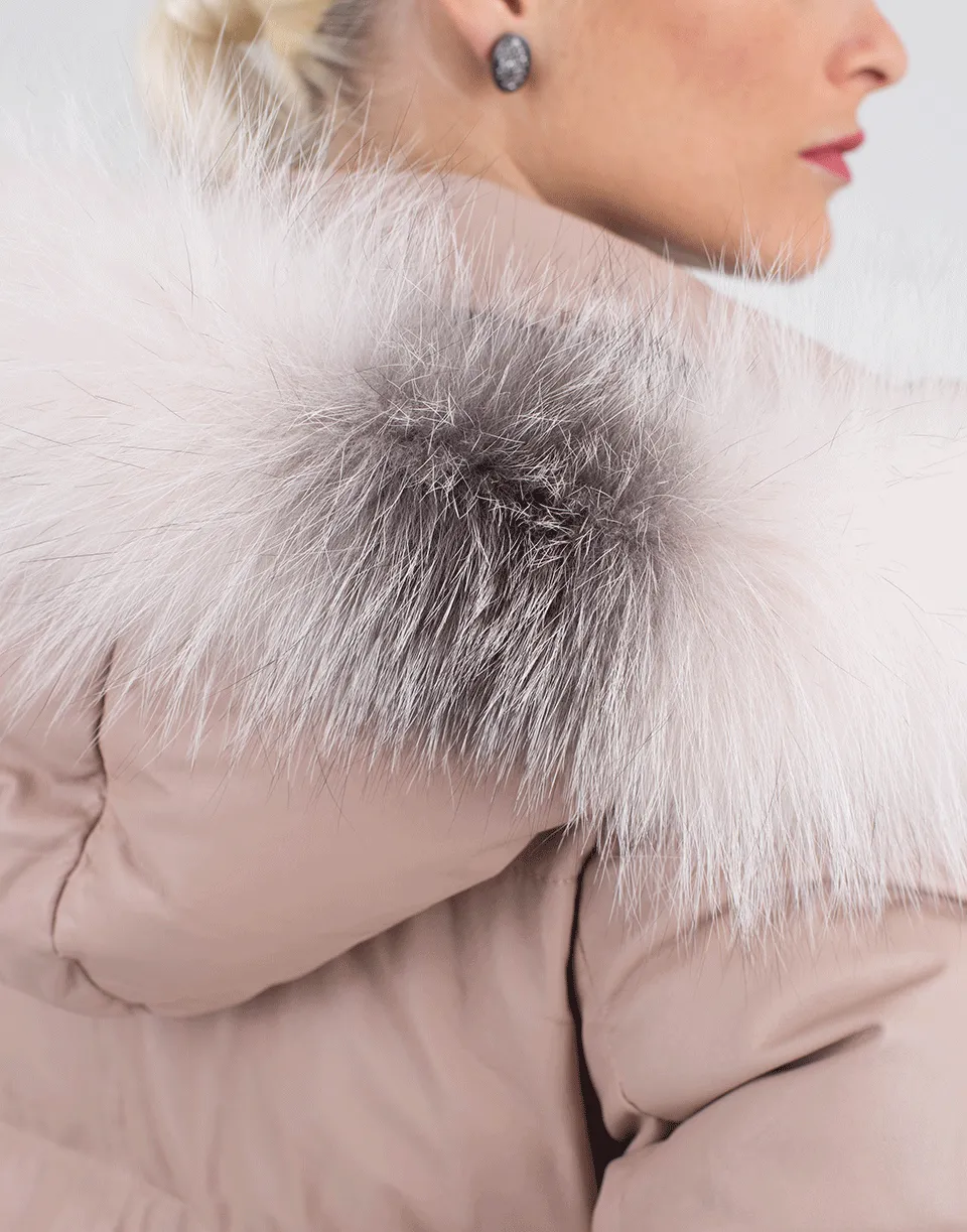 Leather Puffer Jacket