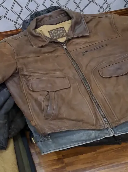 Men's vintage leather jackets