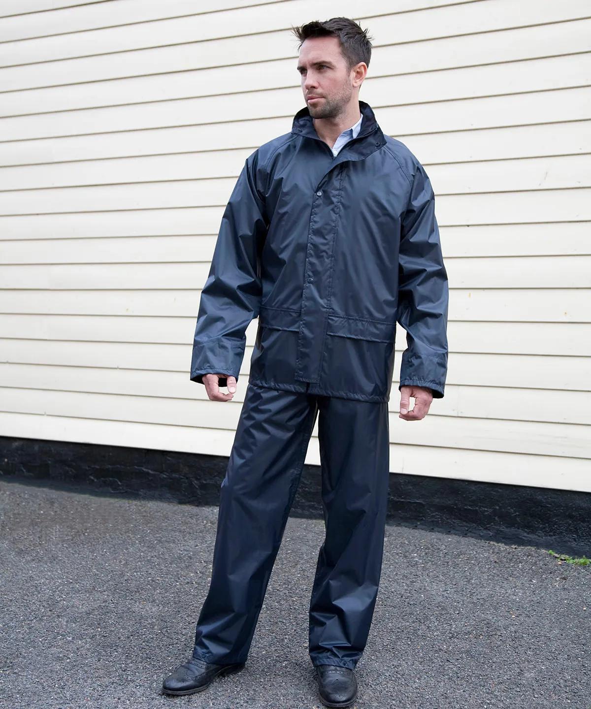 Navy - Core rain suit
