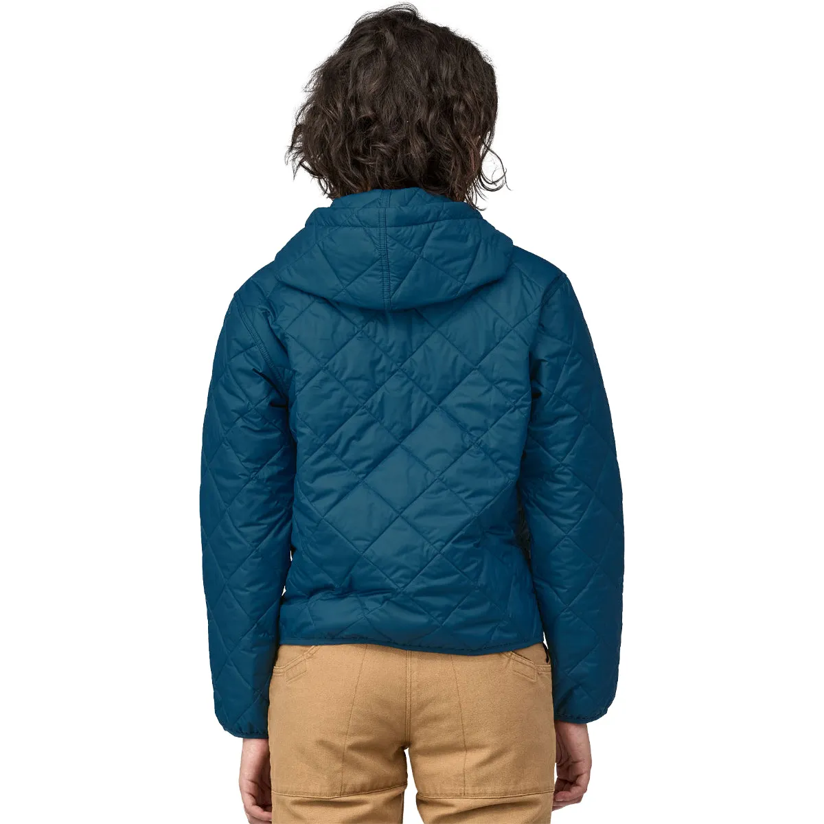 Patagonia Women's Diamond Quilted Bomber Hooded Zip Jacket