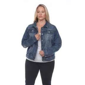Plus Only - Denim Jacket - #1683-1685
