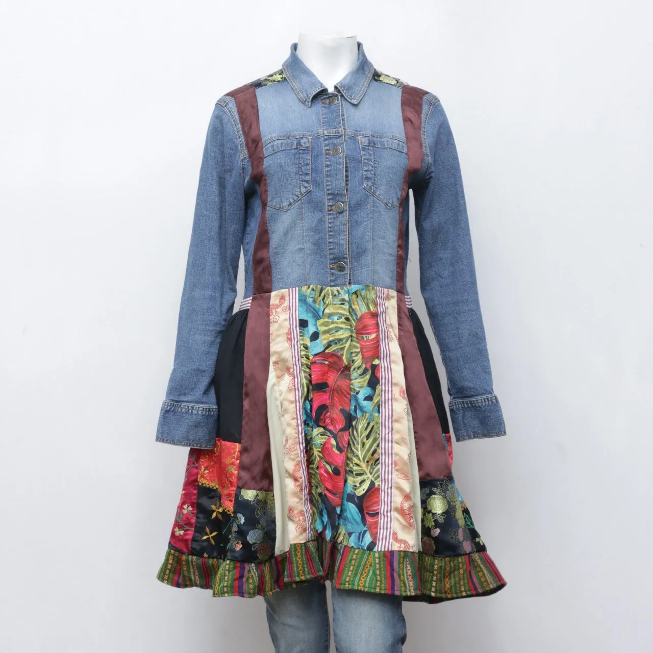 Rework Frok Style Denim Jackets