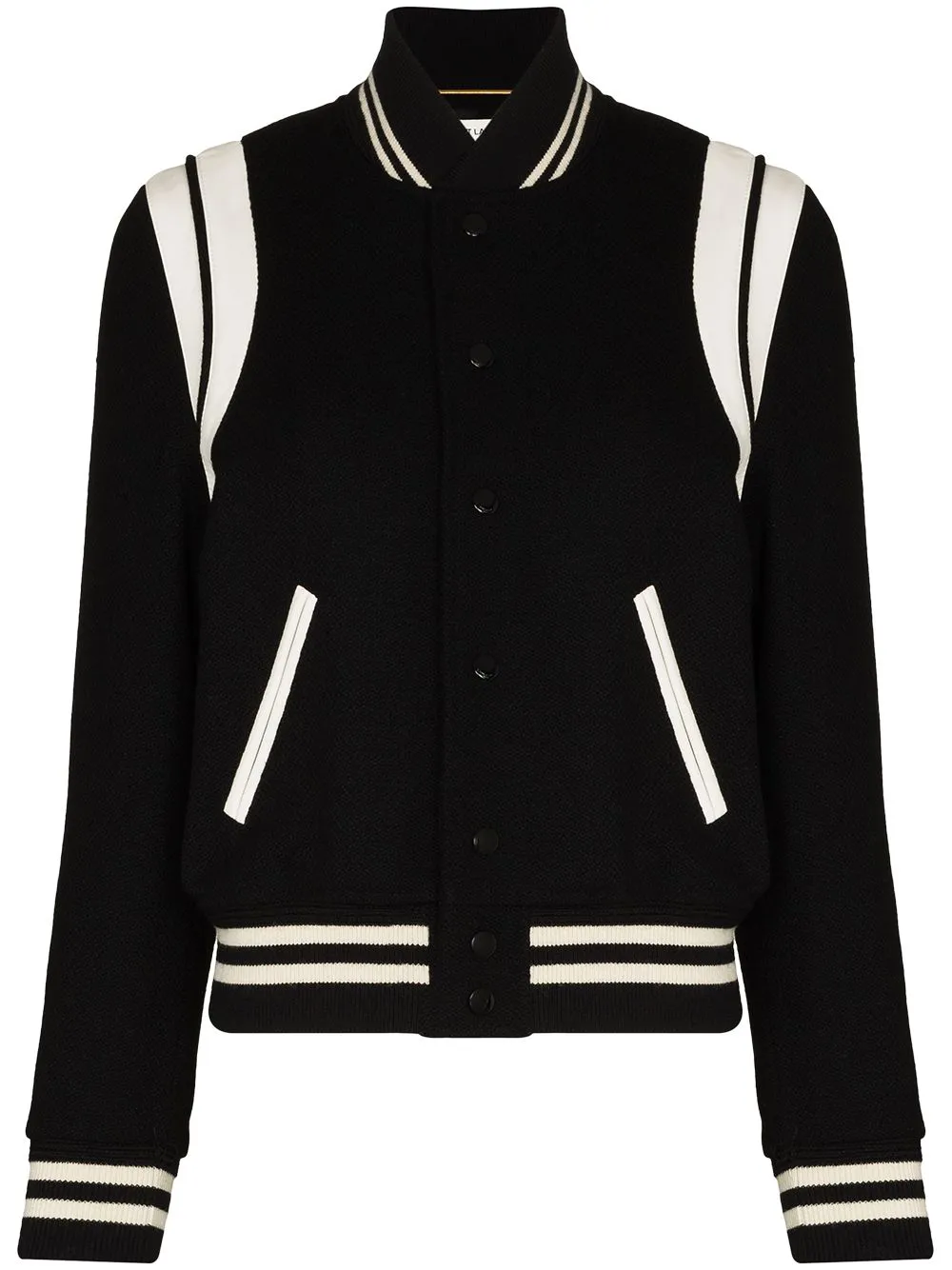 Saint Laurent  Coats Black