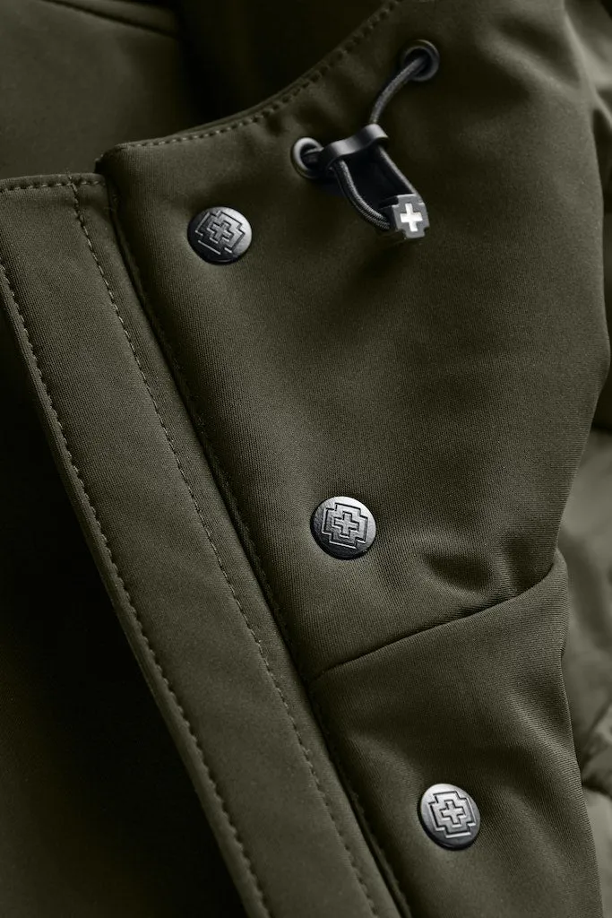 Strellson - Hooded Flex Cross Parka, Green