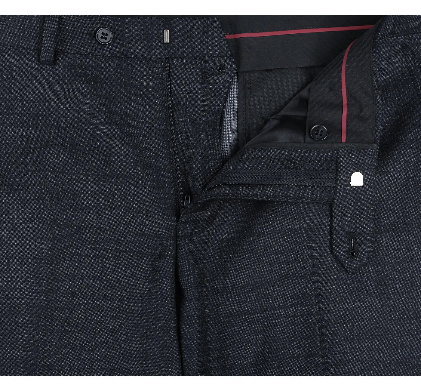 Two Piece Slim Fit Wool Blend Suit