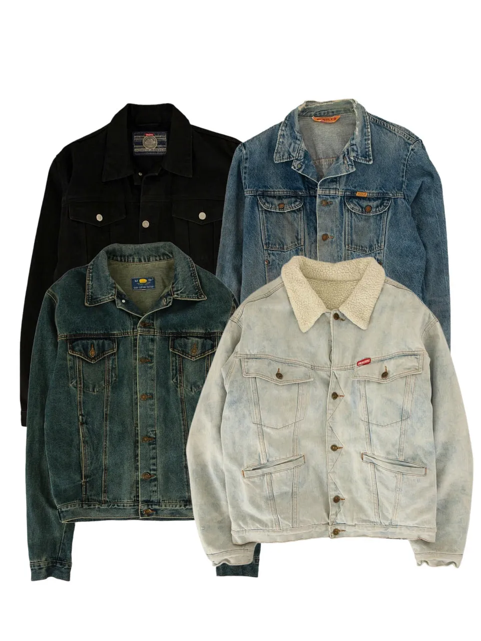 Vintage Denim Jackets (20 pcs)