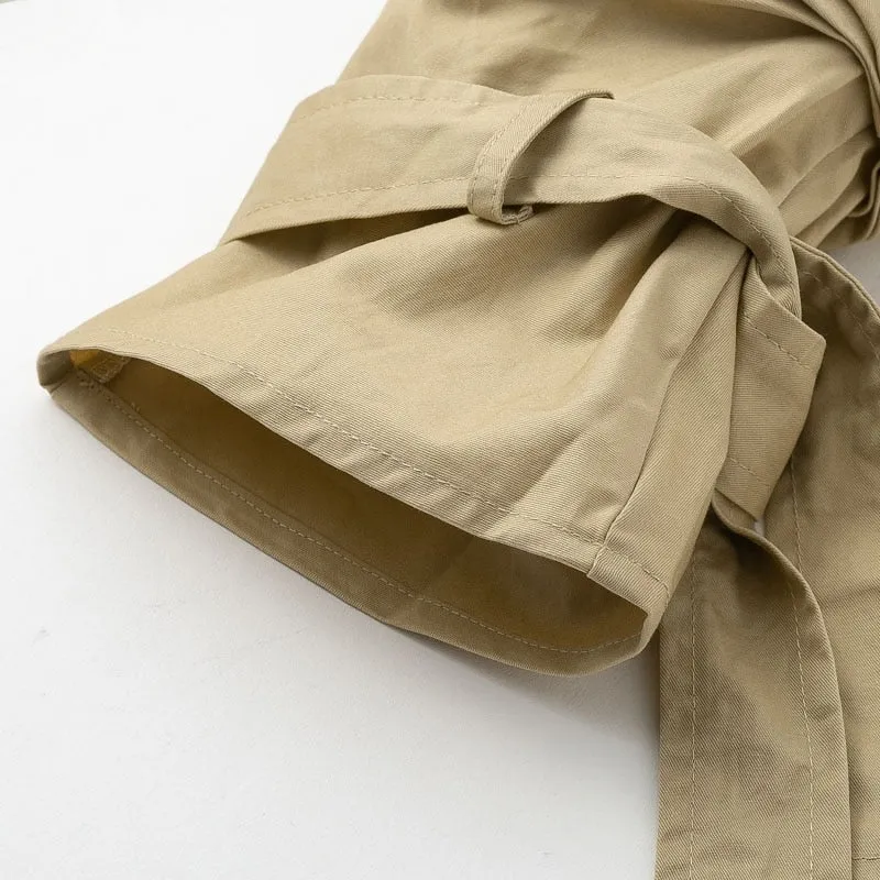 Women's Autumn Irregular Long Trench