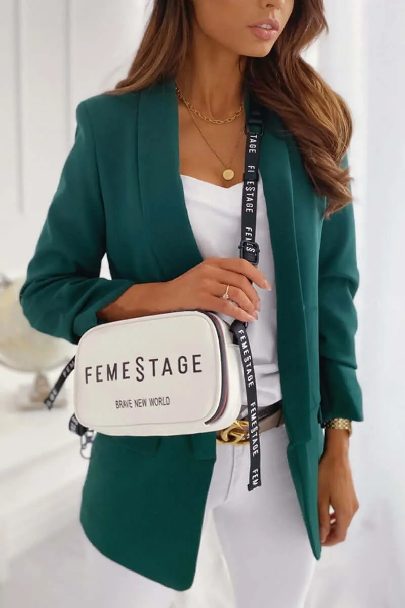 Women's Wrap Collar Blazer: Stylish & Versatile Outerwear